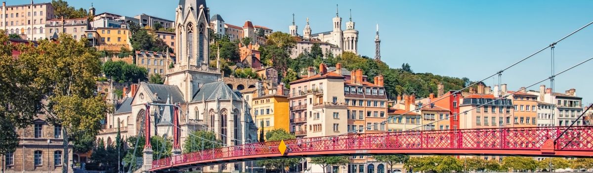 City of Lyon in daytime